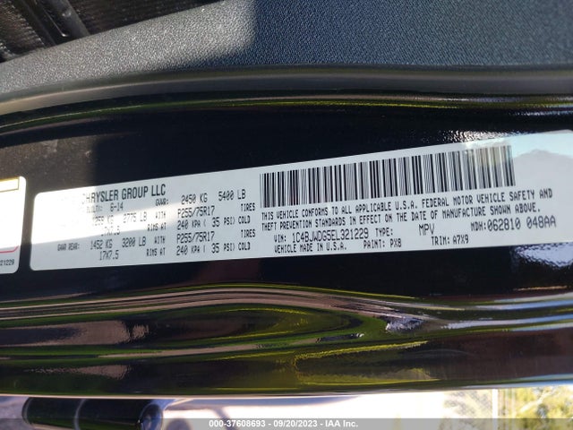 1C4BJWDG5EL321229 Jeep Wrangler Unlimited Sport