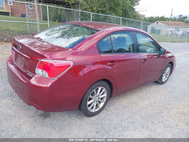 2012 SUBARU IMPREZA SEDAN 2.0I PREMIUM VIN: JF1GJAB61CH002113