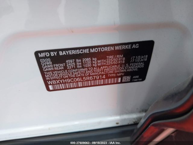 WBXYH9C06L5R67914 BMW X2 Sdrive28i