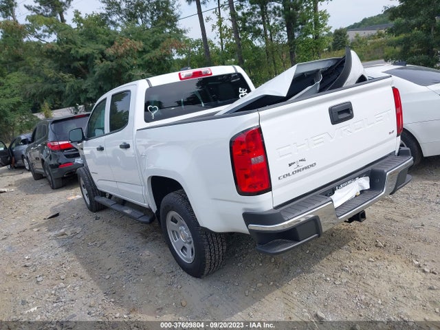 2022 CHEVROLET COLORADO 2WD WORK TRUCK VIN: 1GCGSBEN3N1327244