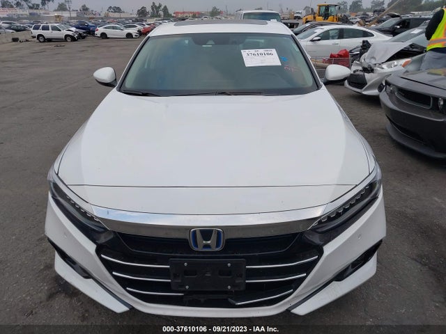 2022 HONDA ACCORD HYBRID EX-L VIN: 1HGCV3F58NA030983
