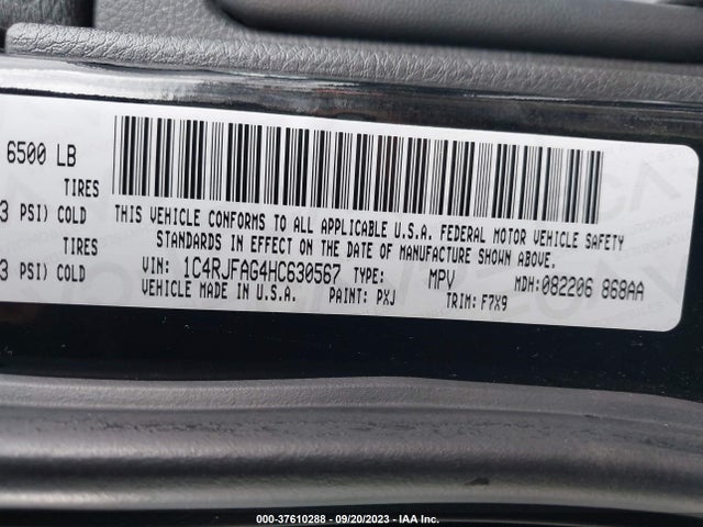 Jeep Grand Cherokee Laredo 2017 1C4RJFAG4HC630567 Image 16