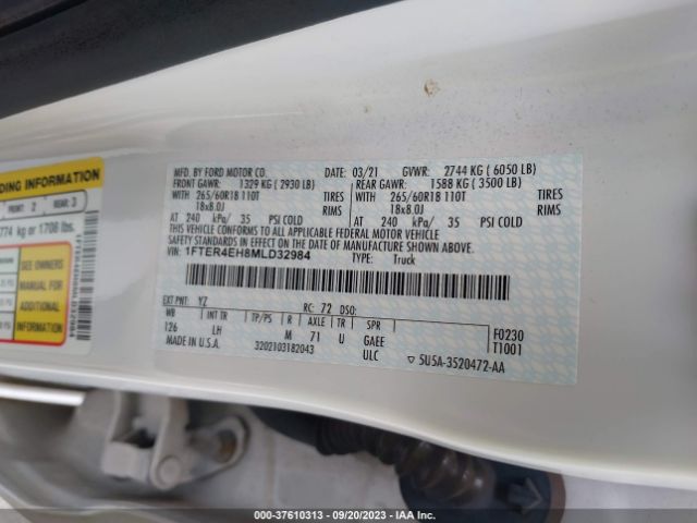 1FTER4EH8MLD32984 Ford Ranger Xl/xlt/lariat