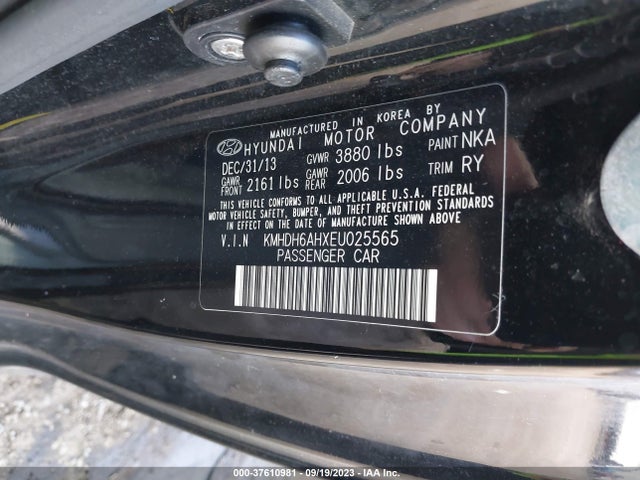 Hyundai ELANTRA COUPE 2014 KMHDH6AHXEU025565 Image 9
