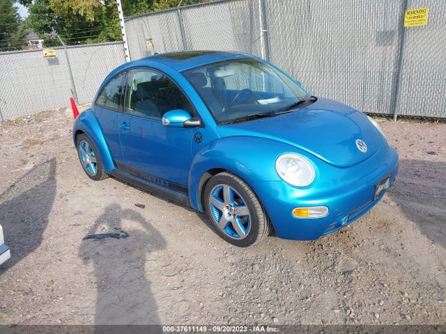 2004 VOLKSWAGEN NEW BEETLE COUPE SATELLITE BLUE VIN: 3VWGK31C54M419755