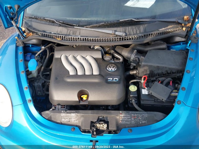 2004 VOLKSWAGEN NEW BEETLE COUPE SATELLITE BLUE VIN: 3VWGK31C54M419755
