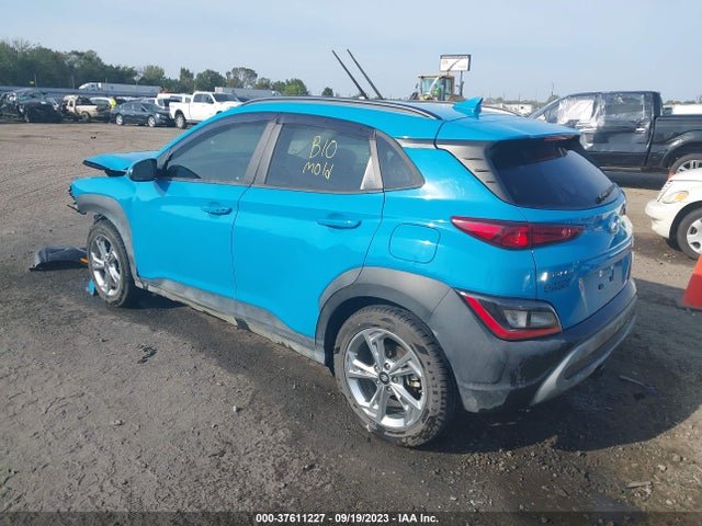 2022 HYUNDAI KONA SEL VIN: KM8K62AB3NU759630