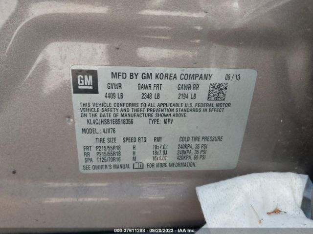 KL4CJHSB1EB518356 Buick Encore Premium