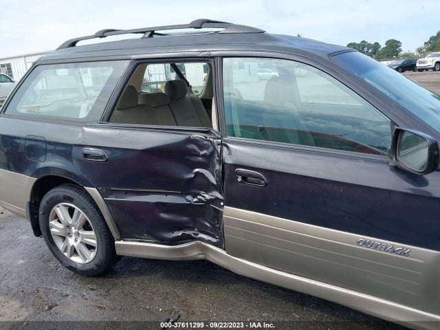 2004 SUBARU LEGACY WAGON OUTBACK H6 35TH ANN. VIN: 4S3BH815547612444