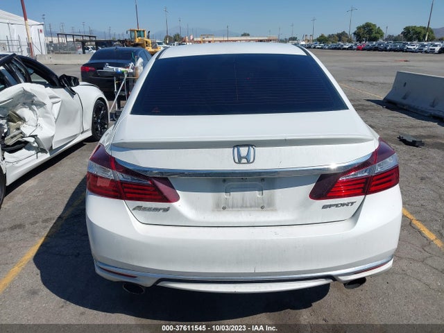 2016 HONDA ACCORD SEDAN SPORT VIN: 1HGCR2F58GA213401