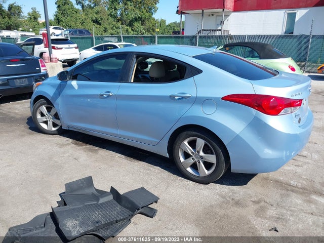 2011 HYUNDAI ELANTRA GLS PZEV VIN: KMHDH4AE5BU111002