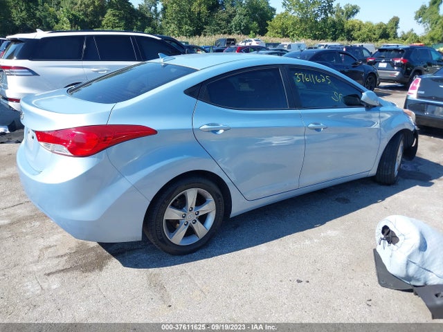 2011 HYUNDAI ELANTRA GLS PZEV VIN: KMHDH4AE5BU111002