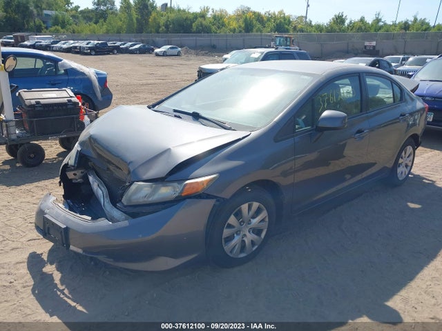 2012 HONDA CIVIC SDN LX VIN: 19XFB2F50CE069494
