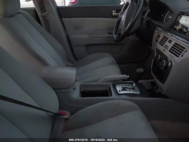 2008 HYUNDAI SONATA GLS VIN: 5NPET46F38H320735