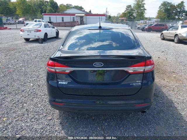 3FA6P0LU1HR325004 Ford Fusion Hybrid Se