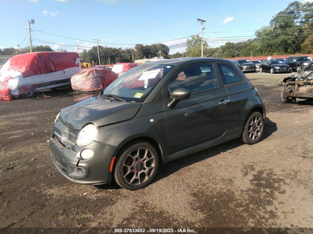 2012 FIAT 500 3C3CFFBR4CT109082 Photo 1