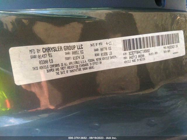 2012 FIAT 500 3C3CFFBR4CT109082 Photo 8