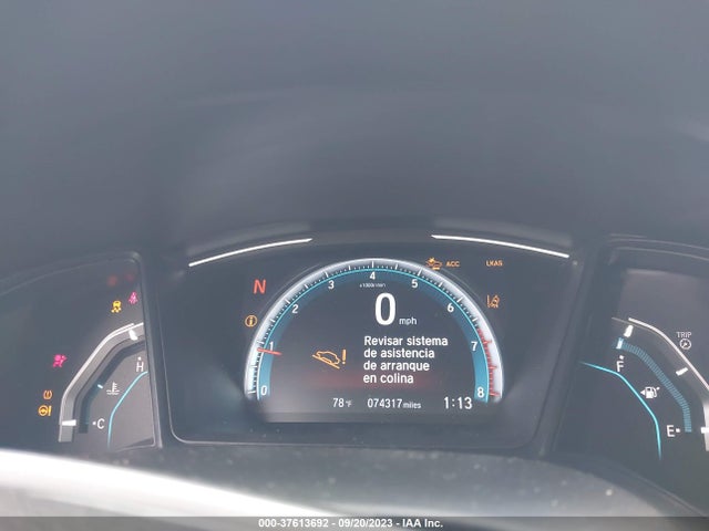 2019 HONDA CIVIC LX VIN: 19XFC2F68KE037929