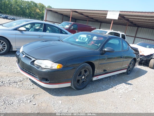 2002 CHEVROLET MONTE CARLO SS VIN: 2G1WX15KX29195189