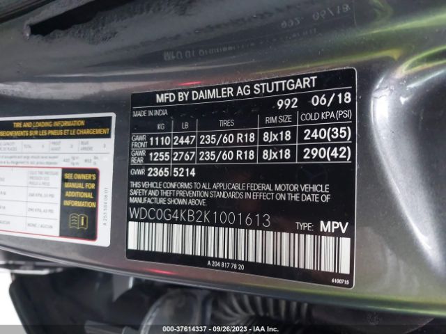 WDC0G4KB2K1001613 Mercedes-Benz Glc Glc 300