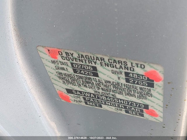 2006 JAGUAR XJ SAJWA79B46SH07379 Photo 8