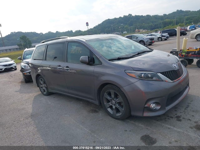 2015 TOYOTA SIENNA SE VIN: 5TDXK3DC9FS644360