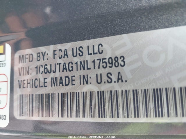 Jeep Gladiator Sport S 2022 1C6JJTAG1NL175983 Image 15