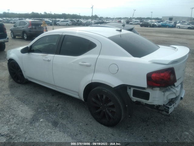 2013 DODGE AVENGER SE V6 VIN: 1C3CDZAG5DN749066