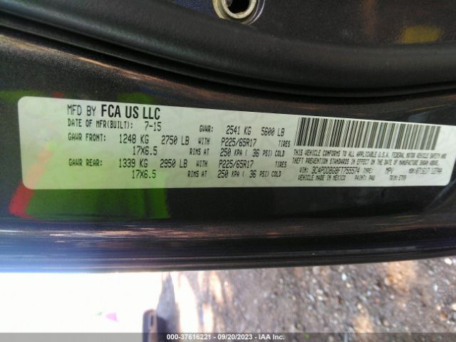 3C4PDDBG8FT755574 Dodge Journey Sxt