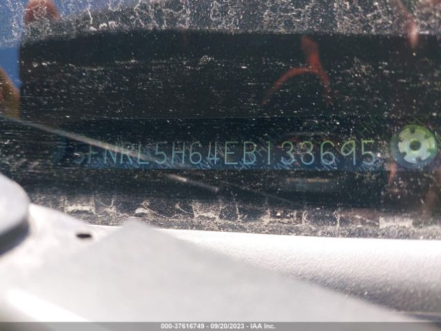 5FNRL5H64EB133695 Honda Odyssey Ex-l