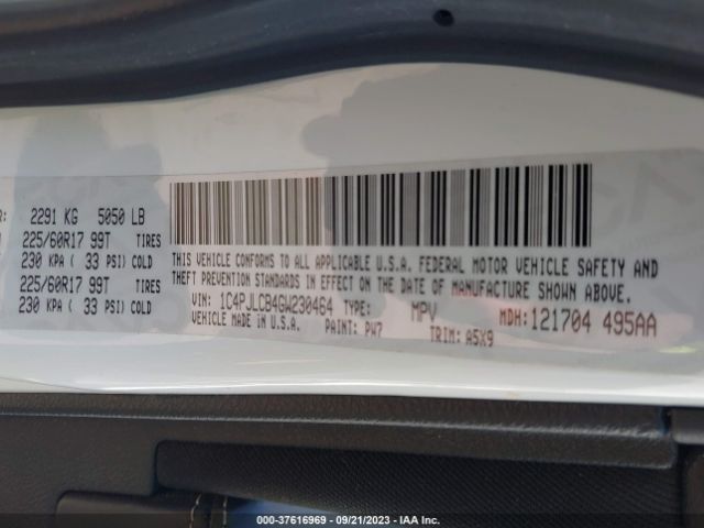 1C4PJLCB4GW230464 Jeep Cherokee Latitude