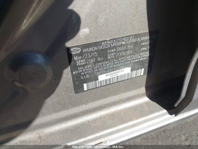 Hyundai ELANTRA SE 2016 5NPDH4AE5GH664237 Image 10