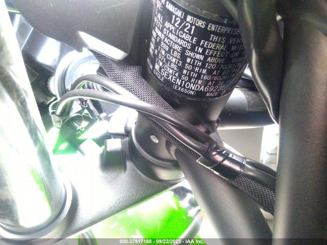2022 KAWASAKI EX650 ML5EXEN10NDA69235 Photo 9