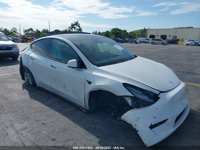 2021 TESLA MODEL Y LONG RANGE DUAL MOTOR ALL-WHEEL DRIVE VIN: 5YJYGDEE5MF066223