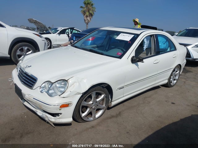 2007 MERCEDES-BENZ C-CLASS 2.5L SPORT VIN: WDBRF52H37F908437