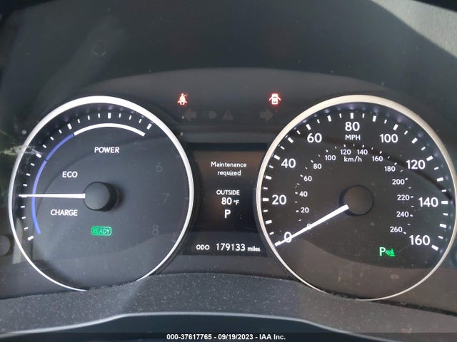2013 LEXUS ES 300H HYBRID VIN: JTHBW1GG9D2009997