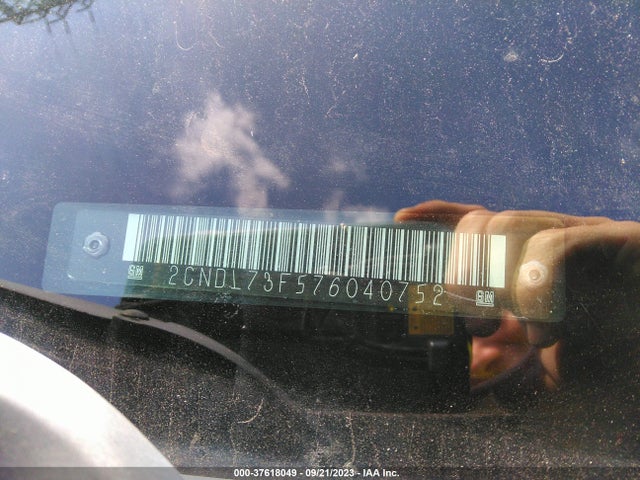 2007 CHEVROLET EQUINOX LT VIN: 2CNDL73F576040752