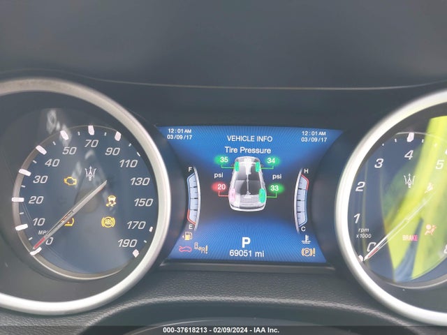 2018 MASERATI GHIBLI VIN: ZAM57XSA1J1304641