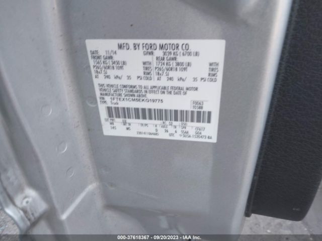 1FTEX1CM5EKG19775 Ford F-150 Xl/stx/xlt