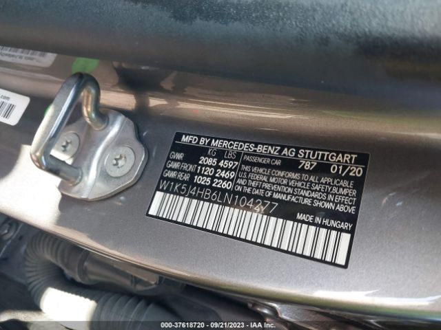 2020 MERCEDES-BENZ CLA 250 W1K5J4HB6LN104277 Photo 8