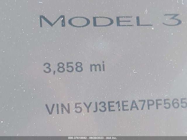 2023 Tesla 3, VIN: 5YJ3E1EA7PF565704