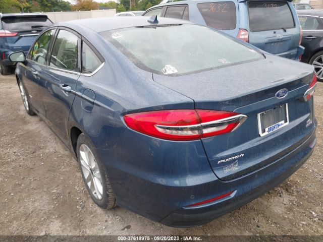 3FA6P0LU1KR169280 Ford Fusion Hybrid Se