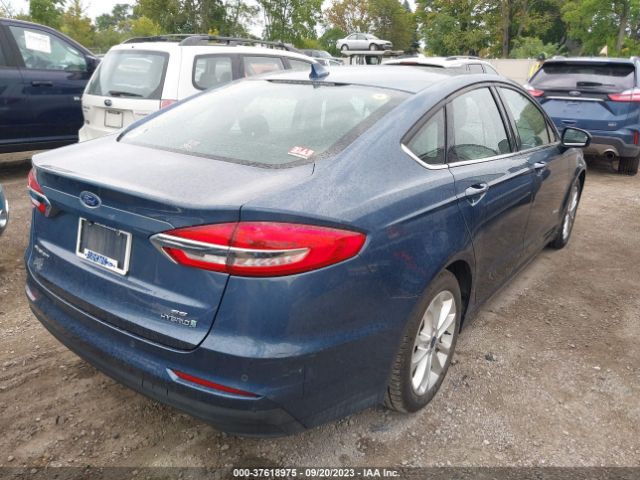 3FA6P0LU1KR169280 Ford Fusion Hybrid Se