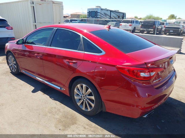 2015 HYUNDAI SONATA 2.4L SPORT VIN: 5NPE34AF9FH214018