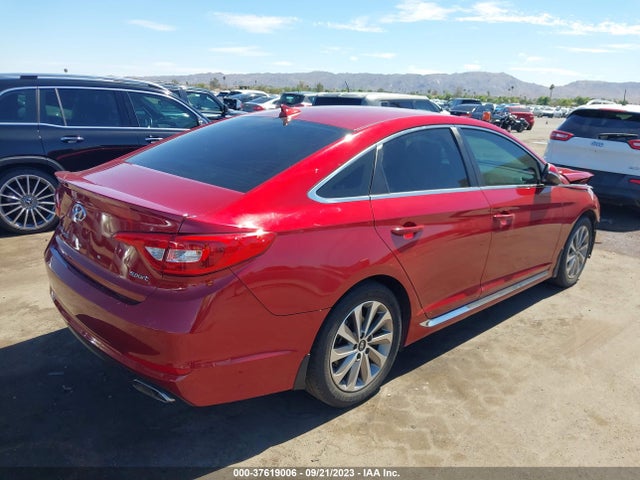 2015 HYUNDAI SONATA 2.4L SPORT VIN: 5NPE34AF9FH214018