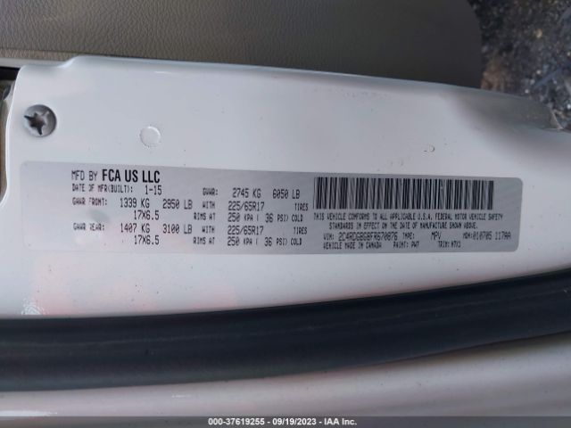2C4RDGBG8FR670876 Dodge Grand Caravan American Value Pkg