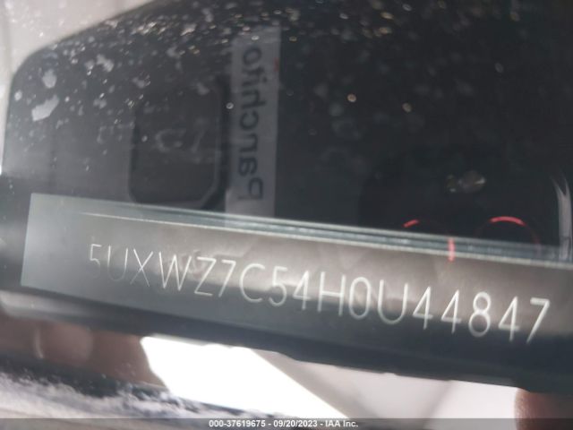 5UXWZ7C54H0U44847 BMW X3 Sdrive28i