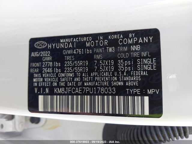 Hyundai Tucson N Line 2023 KM8JFCAE7PU178033 Image 9