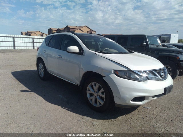 2012 NISSAN MURANO SL VIN: JN8AZ1MU6CW110604