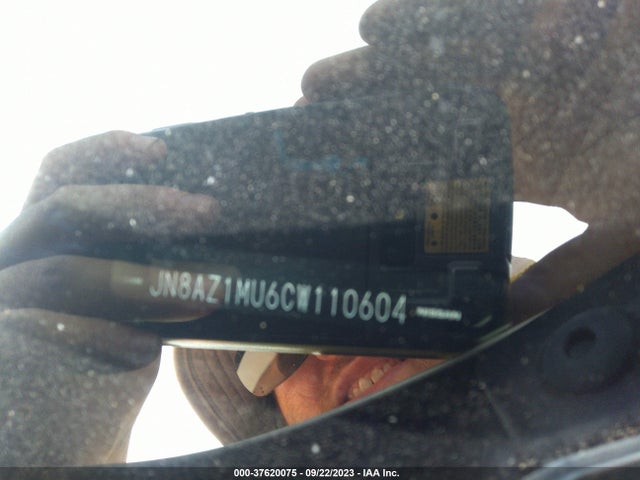 2012 NISSAN MURANO SL VIN: JN8AZ1MU6CW110604
